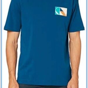 Scotch & Soda Amsterdam Couture Club Nomade New Vibrant Blue Short Sleeve Tee